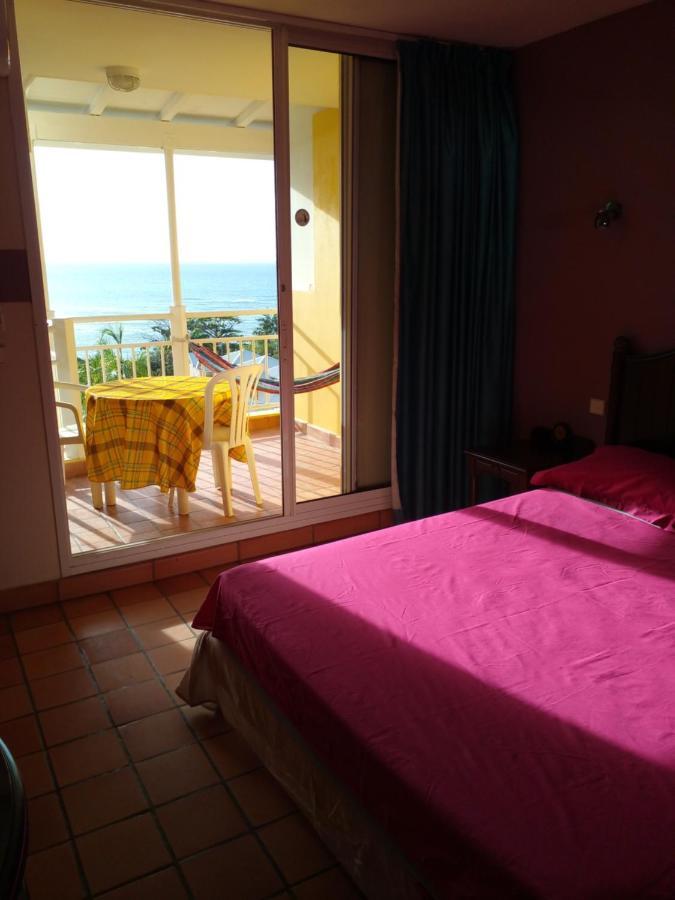 Studio Tartane Avec Vue Sur Mer La Trinite Bagian luar foto